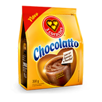 ACHOCOLATADO 3 CORAÇÕES 300G