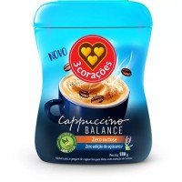 CAPPUCCINO 3 CORAÇÕES BALANCE ZERO LACTOSE 180GR