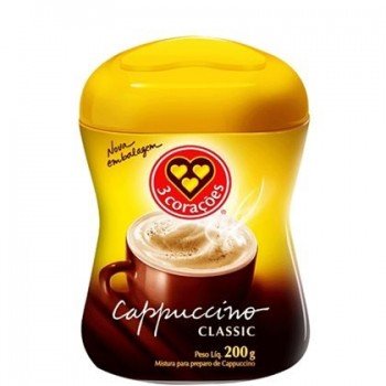 CAPPUCCINO 3 CORAÇÕES CLASSIC 200G