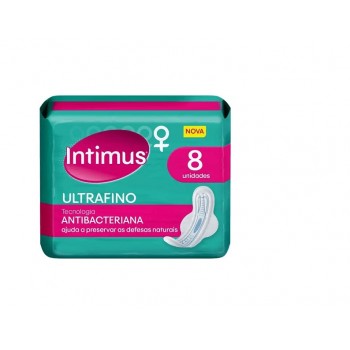 ABSORVENTE INTIMUS GEL ULTRAFINO ANTIBAC  C/8