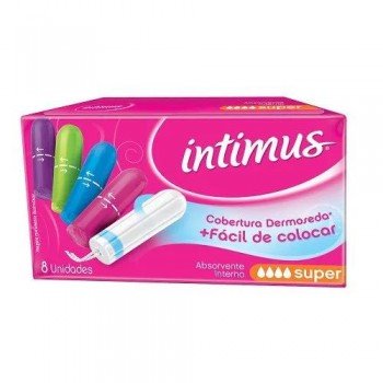 ABSORVENTE INTIMUS INTERNO SUPER C/8UNI