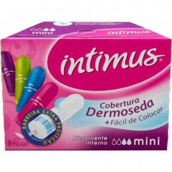 ABSORVENTE INTIMUS INTERNO MINI C/8UNID