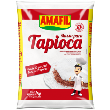 MASSA PARA TAPIOCA AMAFIL 1KG