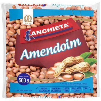 AMENDOIM ANCHIETA BRANCO 500G