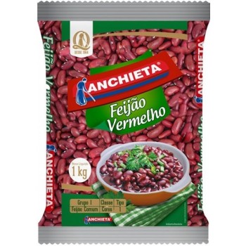 FEIJÃO VERMELHO ANCHIETA 1KG