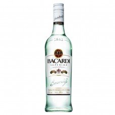 RUN BACARDI CARTA BLANCA 980ML