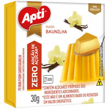 PUDIM APTI ZERO BAUNILHA 30G