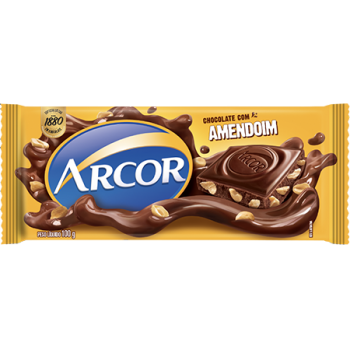 CHOCOLATE ARCOR AMENDOIM 80G