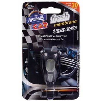 AROMATIZANTE AUTO AROMASIL MEMBRANA CARRO NOVO 5ML