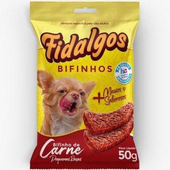 BIFINHO DE CARNE CAO FIDALGOS R PEQUENO 50 GR