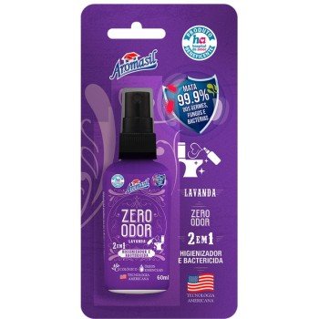 HIGIENIZADOR AROMASIL ZERO ODOR LAVANDA 60 ML