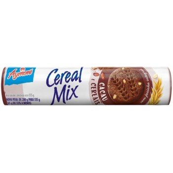 BISCOITO AYMORE CEREAL MIX CACAU E CEREAIS 135GR