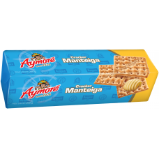 BISCOITO AYMORE CREAM CRACKER MANTEIGA 164 GR