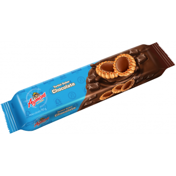 BISCOITO AYMORE TORTINI CHOCOLATE 90 GR