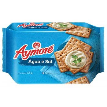 BISCOITO AYMORE ÁGUA E SAL 345 GR