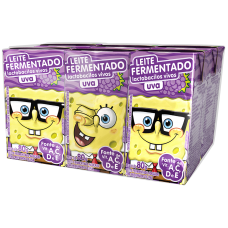 LEITE FERMENTADO BOB ESPONJA UVA 80G