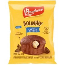 BOLINHO BAUDUCCO CHOCOLATE E BAUNILHA 40 GR