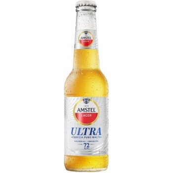 CERVEJA AMSTEL ULTRA SEM GLÚTEN L.NECK 275 ML