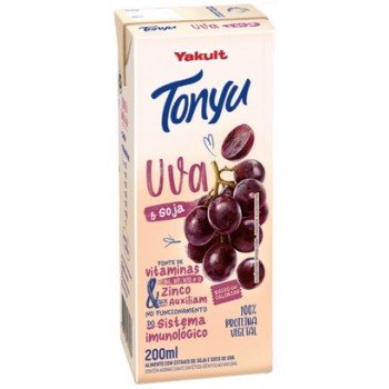 SUCO SOJA TONYU UVA 200 ML