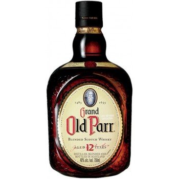 WHISKY GRAND OLD PARR 12 ANOS 750 ML