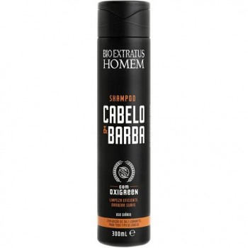 SHAMPOO BIO EXTRATUS HOMEM CABELO E BARBA 300ML