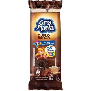 BOLINHO ANA MARIA DUPLO CHOCOLATE 35 GR