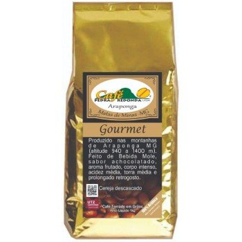 CAFE PEDRA REDONDA GOURMET EM GRAOS 1 KG