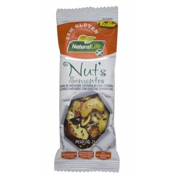 CEREAL BARRA NUTS SEMENTES 25 GR