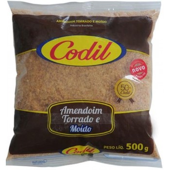 AMENDOIM CODIL TORRADO E MOIDO 500 GR