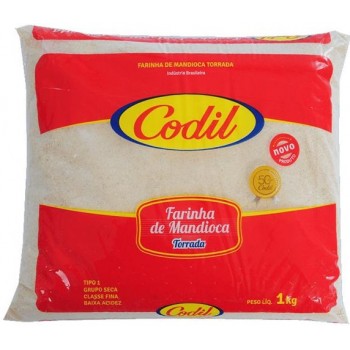 FARINHA DE MANDIOCA CODIL TORRADA 1 KG