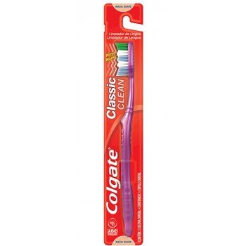 ESCOVA DENTAL COLGATE CLASSIC CLEAN MACIA UN