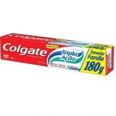 CREME DENTAL COLGATE TRIPLA AÇÃO 180G