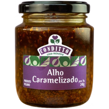 ALHO CARAMELIZADO CONDITTO 240 GR