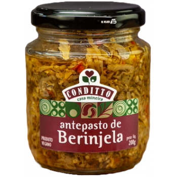 ANTEPASTO DE BERINJELA CONDITTO 200 GR