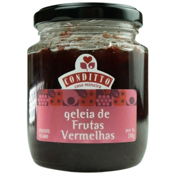 GELEIA CONDITTO FRUTAS VERMELHAS 250 GR