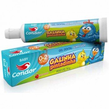 CREME DENTAL CONDOR GALINHA PINTADINHA MOR. 50GR