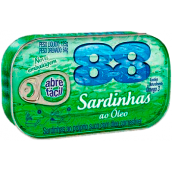 SARDINHA 88 ÓLEO 125 GR