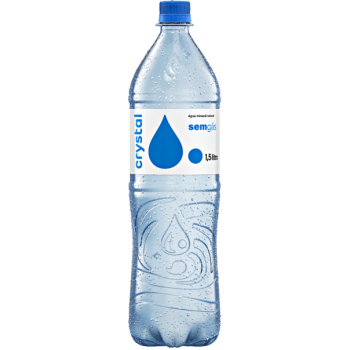 AGUA MINERAL CRYSTAL S/GAS 1.5L