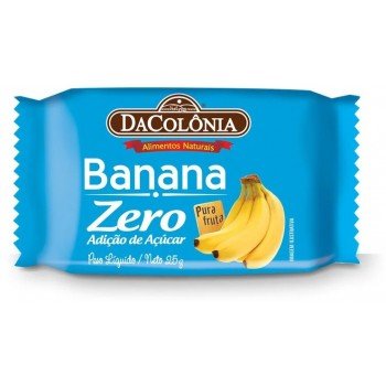 BANANA DA COLONIA ZERO AÇUCAR 25 GR