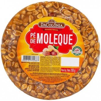 PÉ DE MOLEQUE DA COLONIA 200 GR