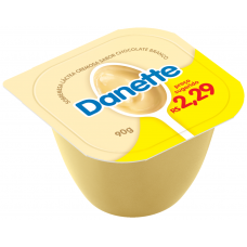 DANETTE DANONE CHOCOLATE BRANCO 90 GR