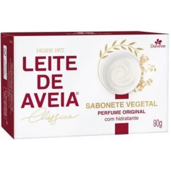 SABONETE DAVENE LEITE DE AVEIA CLASICO 90 GR