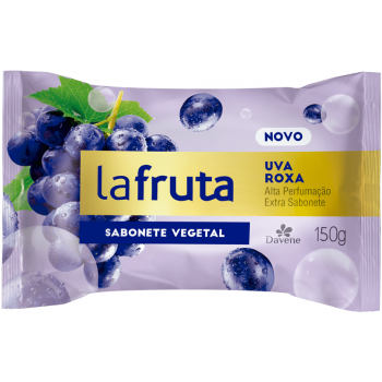 SABONETE DAVENE LAFRUTA UVA ROXA 150 GR