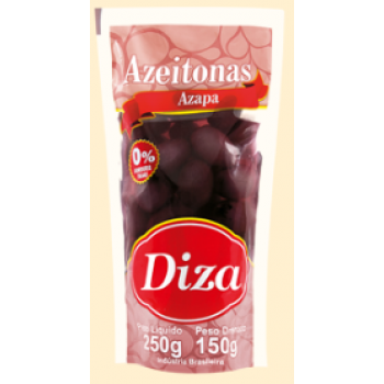 AZEITONA PRETA DIZA AZAPA SACHÊ 150G