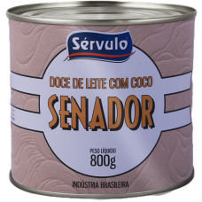 DOCE DE LEITE SENADOR COM COCO 800G