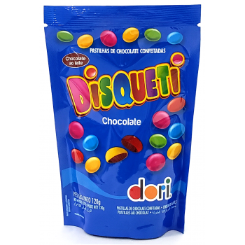 BALA DORI DISQUETI CHOCOLATE 120 GR