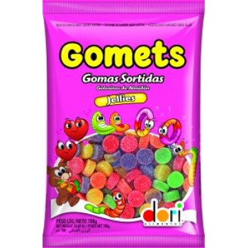 BALA DORI GOMETS GOMAS SORTIDAS 700GR