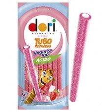 BALA DORI TUBO RECHEADO YOGURTE 100 ÁCIDO 70GR