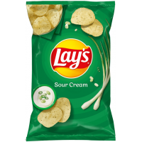 BATATA ELMA CHIPS LISA LAYS SOUR CREAM 70 GR