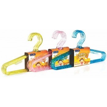 CABIDE CRISTAL COLOR INFANTIL ERCA 3 PECAS